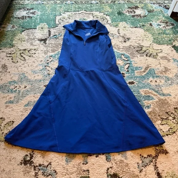 Sapphire Blue Sincerely Jules Activewear Tennis Golf athletic dress - Picture 2 of 6